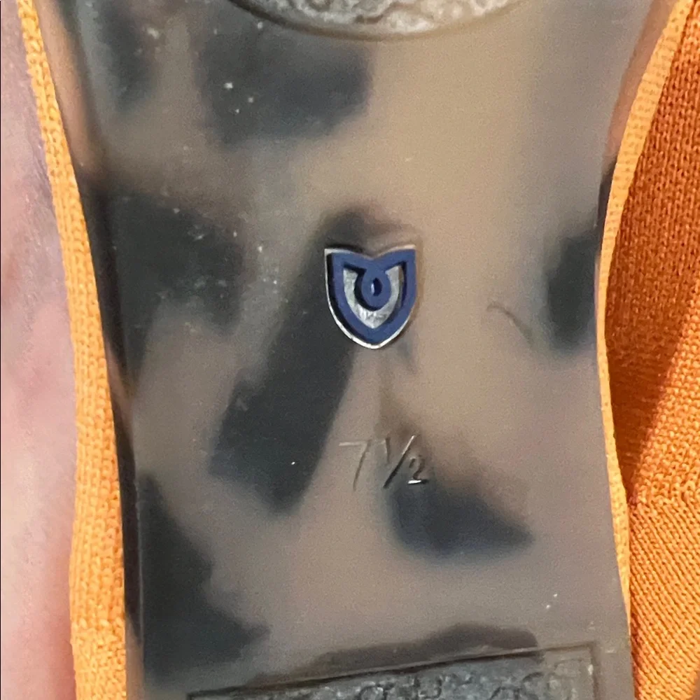 Rothy's Women's Orange rounded toe Flats - Picture 10 of 11